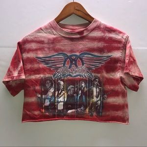 Aerosmith Tour crop-top
